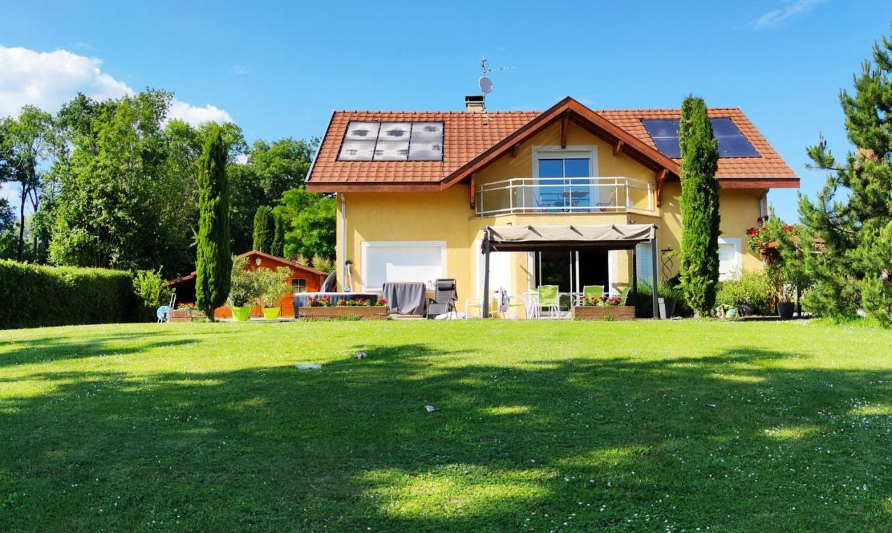 Location Chambres Le Panorama - Aeroport Geneve - Pays De Gex Chevry  外观 照片