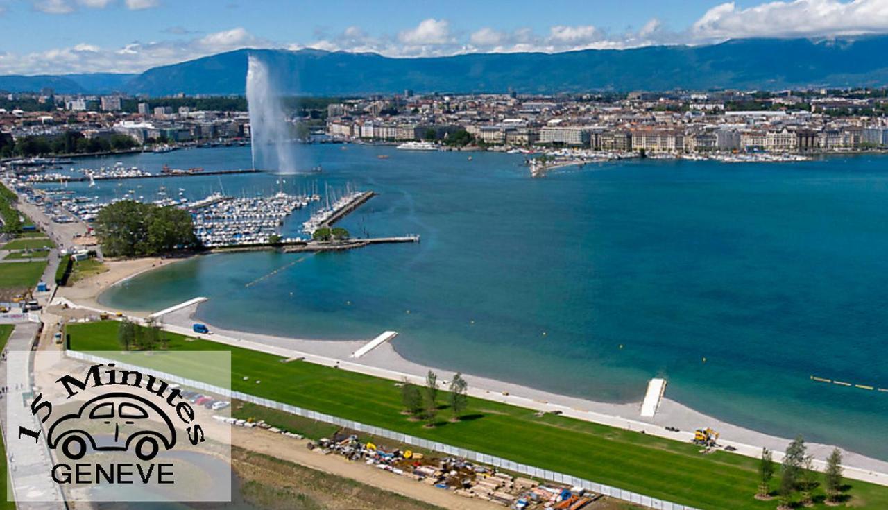 Location Chambres Le Panorama - Aeroport Geneve - Pays De Gex Chevry  外观 照片
